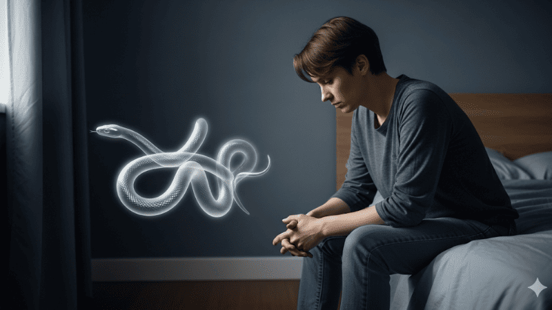 Cảm xúc sau khi tỉnh giấc mơ thấy rắn trong suốt