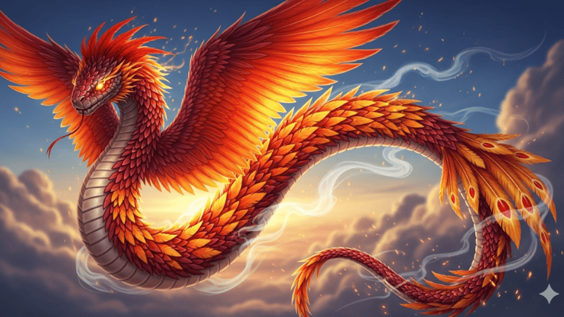 Giải mã mơ thấy rắn phượng hoàng