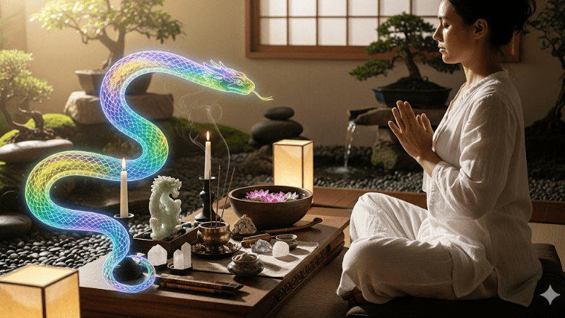 Mẹo phong thuỷ khi mơ thấy rắn thay đổi màu sắc