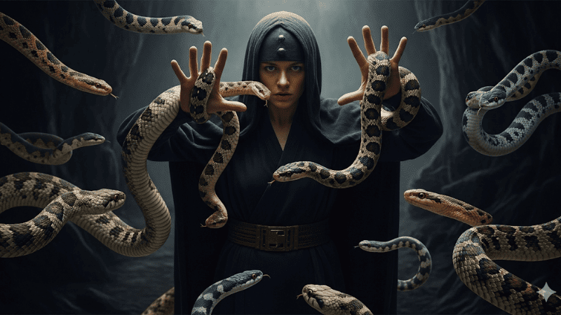 Mơ thấy bắt nhiều con rắn bằng tay trần