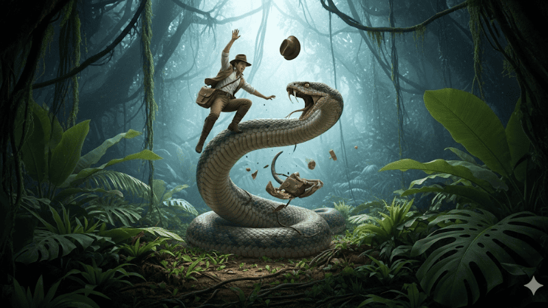 Mơ thấy cưỡi rắn nhưng bị rắn tấn công