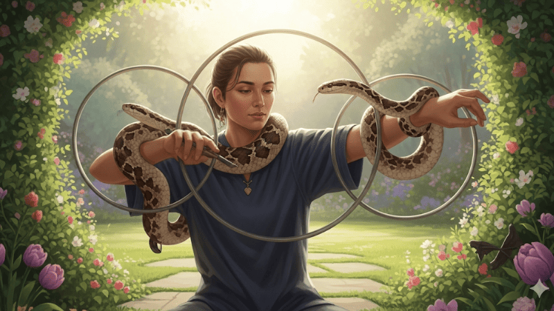 Mơ thấy mình huấn luyện rắn