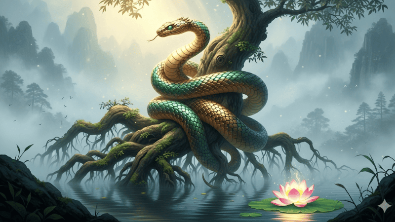 Giấc mơ rắn kim loại và ý nghĩa trong văn hóa phương Đông