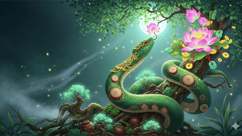 Mơ rắn leo cây
trong văn hóa địa phương