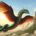Mơ thấy rắn mang cánh