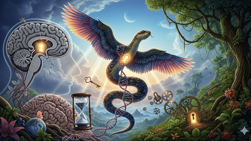 Mơ thấy rắn mang cánh: Góc nhìn tâm lý, đời sống và khoa học