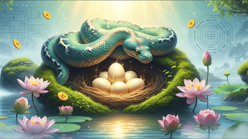Giấc mơ rắn ra trứng – Góc nhìn phong thủy, tâm linh và vận hạn