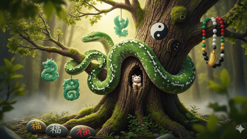 Phong thủy và tín ngưỡng khi mơ thấy rắn leo cây