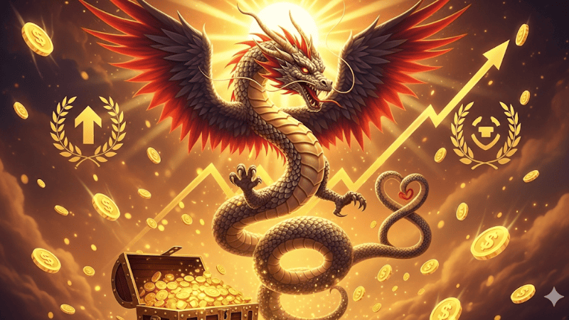 Tài lộc, sự nghiệp khi mơ thấy rắn hóa rồng